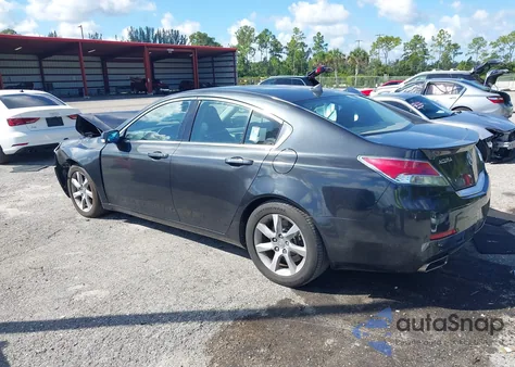 2012 Acura Tl 3.5 z USA, uszkodzony, nr VIN 19UUA8F55CA007624